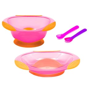 Prato bowl, Prato fun, Colher térmica Buba Baby e Ibimboo