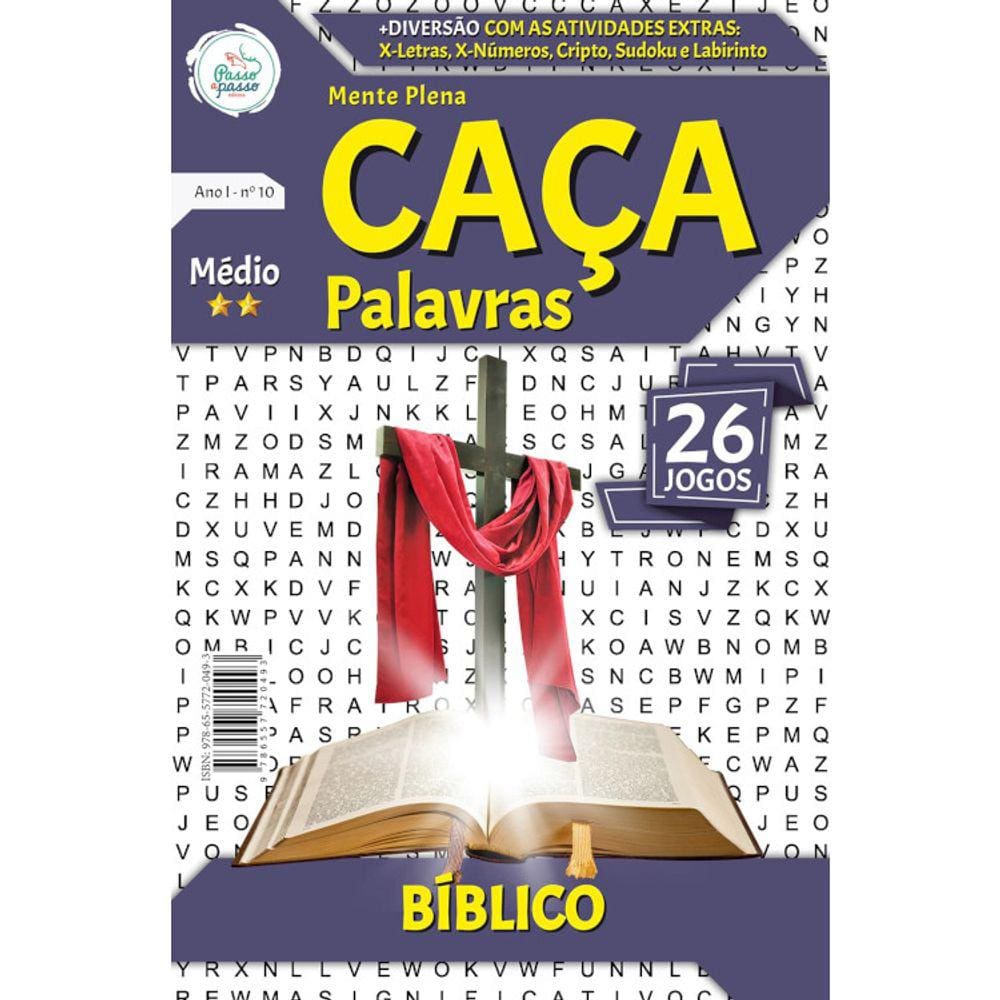 Livro Sudoku Ed. 26 - Muito Difícil - Com Letras E Números