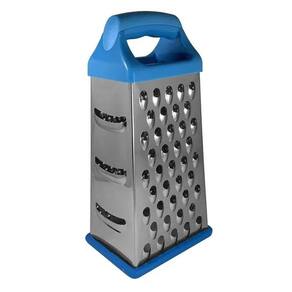 Ralador de Legumes 4 Faces Aço Inox Azul N234512-8 - Quanhe