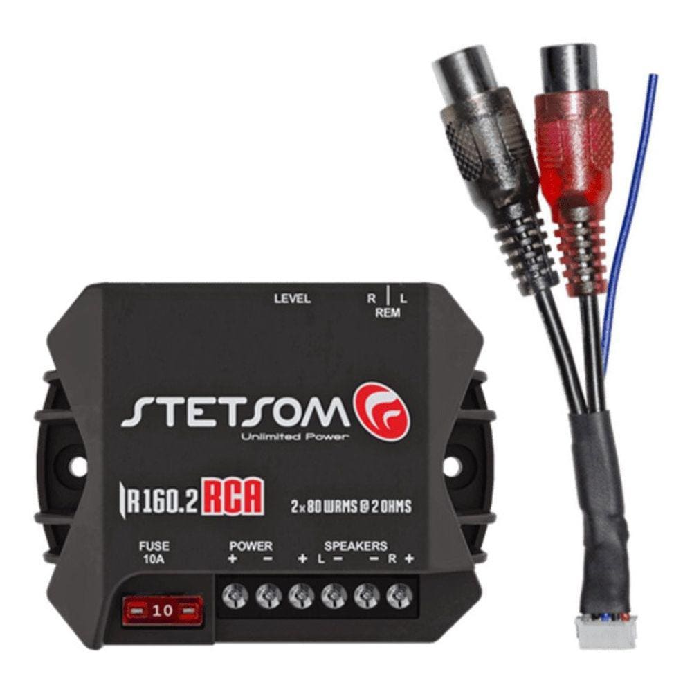Amplificador Modulo Stetsom Ir 160.2 Rca Ir 160 Watts 2 Ohms