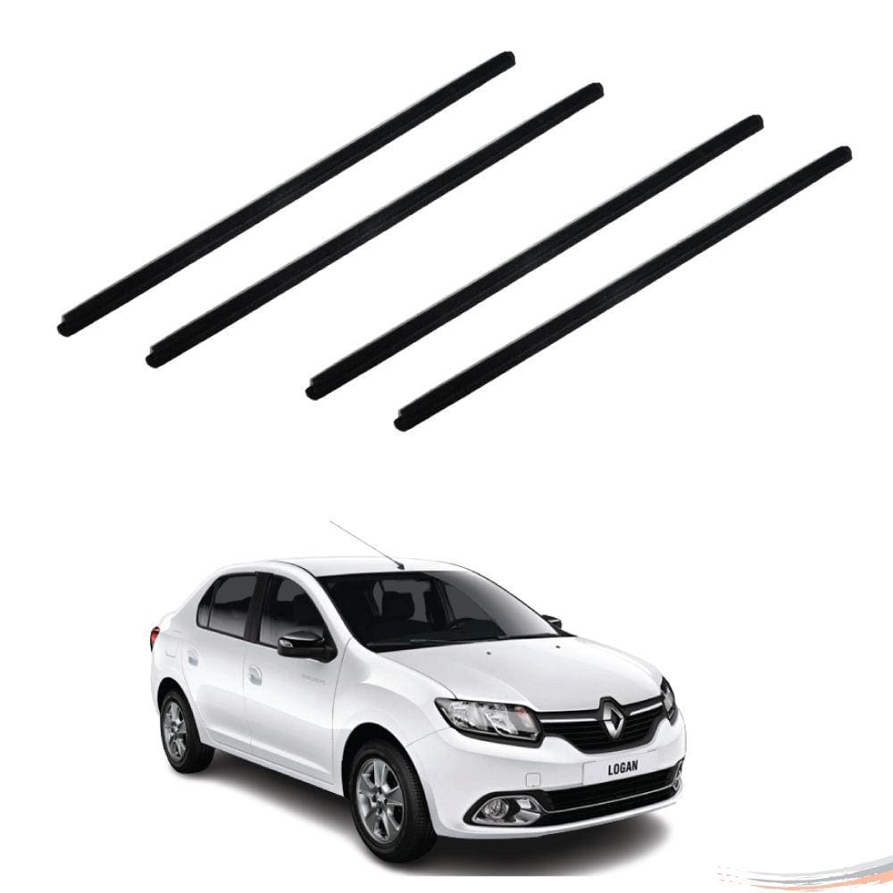 Kit 4 Pestanas Externas Renault Logan G1 G2 2007 a 2021