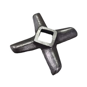 Faca Cruzeta Simples De Moedor De Carne Boca 9 Aço Carbono