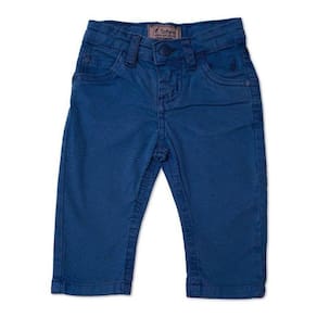 Calça Jeans Infantil Masculina Azul Royal Toffee - 3 a 6 meses