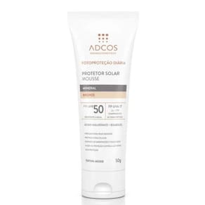 Protetor Solar Mousse Adcos Mineral FPS 50 Bronze 50g
