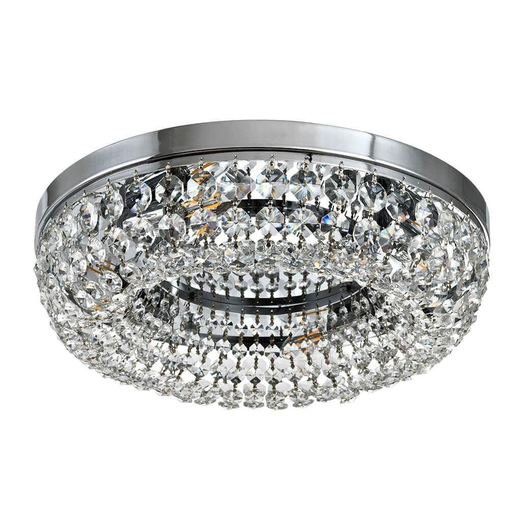 Plafon Cristal Theodora 4Xe14 Bivolt Blumenau Novo