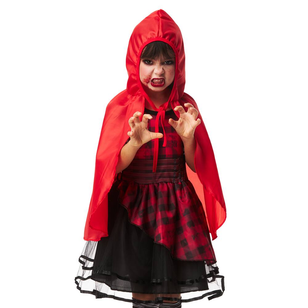 Fantasia Drácula Vampiro Halloween Infantil Roupa + Capa - 7 Artes BrinQ  Fantasias