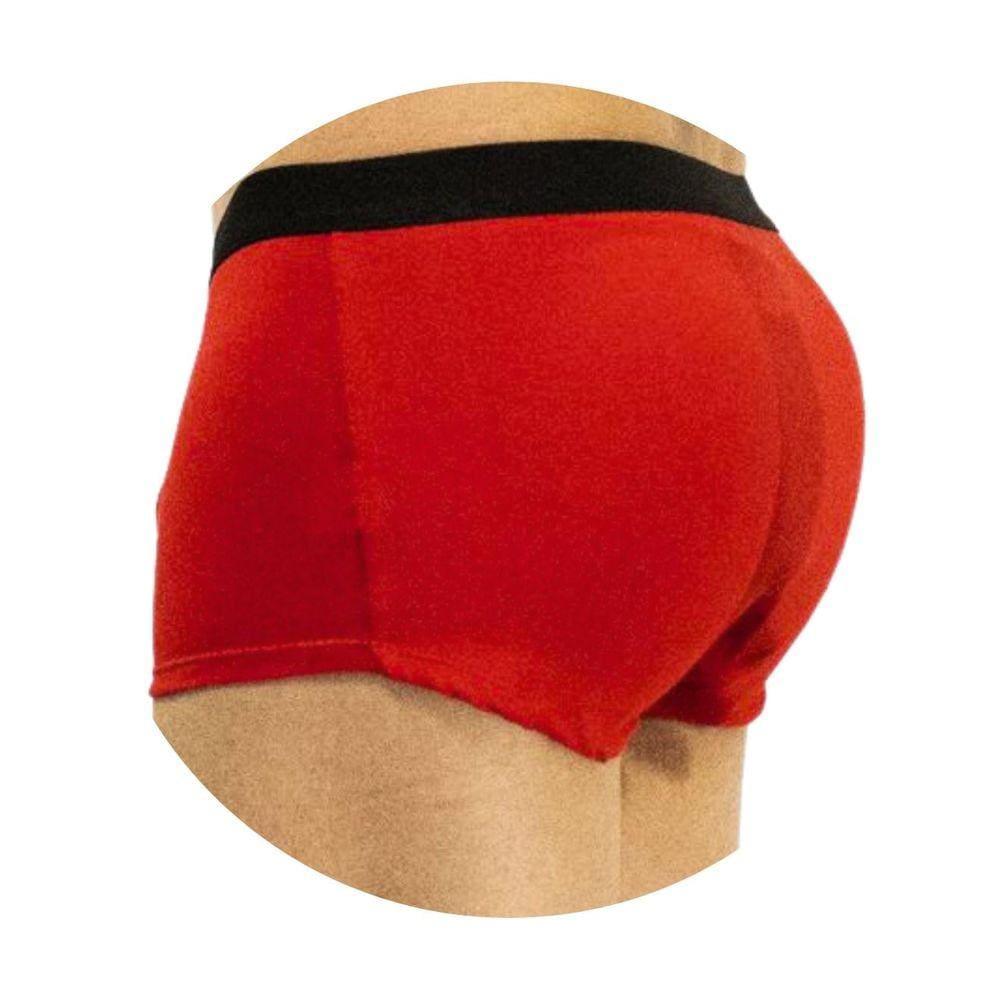 Cueca Com Enchimento Traseiro Empina O Bumbum - Mini Boxer