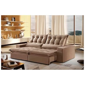 Sofá Venus 2 Lugares Retrátil e Reclinável 2.00M Zara