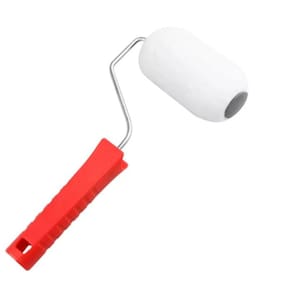 Rolo Para Pintura  9cm Lã de Carneiro Com Suporte Atlas