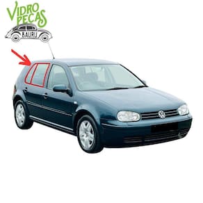Canaleta Traseira Direita Golf Apos 1999 C/Pestana Externa