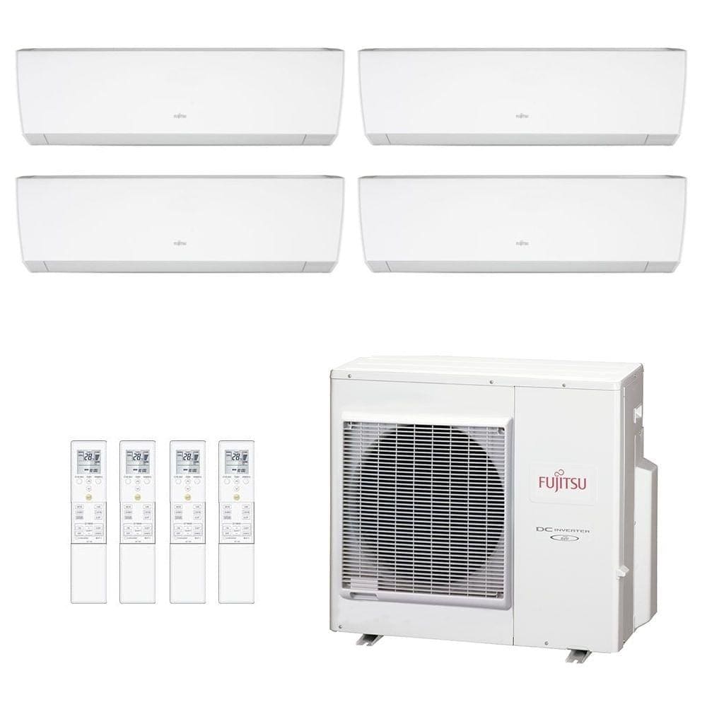 Ar-Condicionado Multi Split Inverter Fujitsu 35.000 (1x Evap HW 9.000 + 1x Evap HW 12.000) Quente/Frio 220V