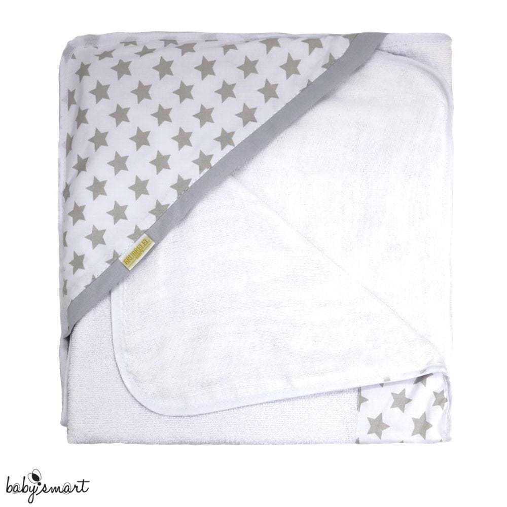 Toalha banho infantil com capuz Baby Star Brubrelel