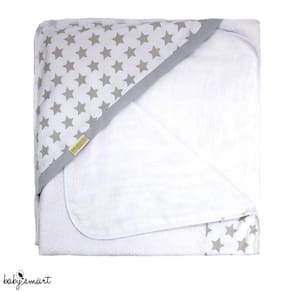 Toalha banho infantil com capuz Baby Star Brubrelel