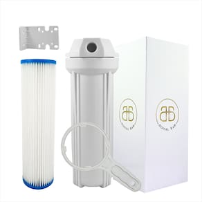 Kit Filtro Caixa D`água Cavalete Entrada 9 3/4 + 1 Plissado