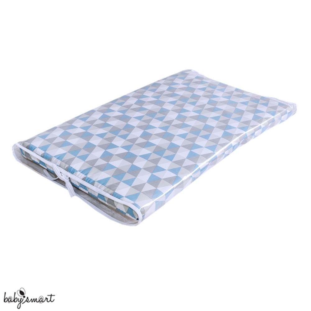 Trocador de bebê para cômoda Brubrelel Triângulo azul