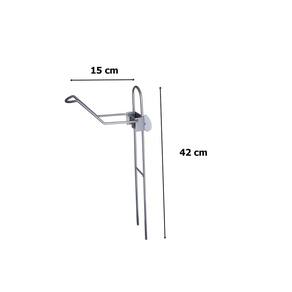 Suporte Para Uma Vara De Pesca Chão Manivela Com Regulagem