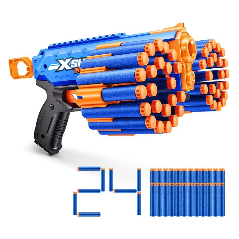Lancador X-Shot Insanity Maniac Pistol 24 Dardos