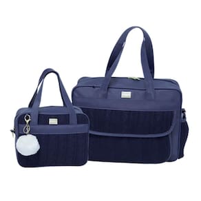 Conjunto bolsa maternidade Tricot Lovers 2 peças - Aime