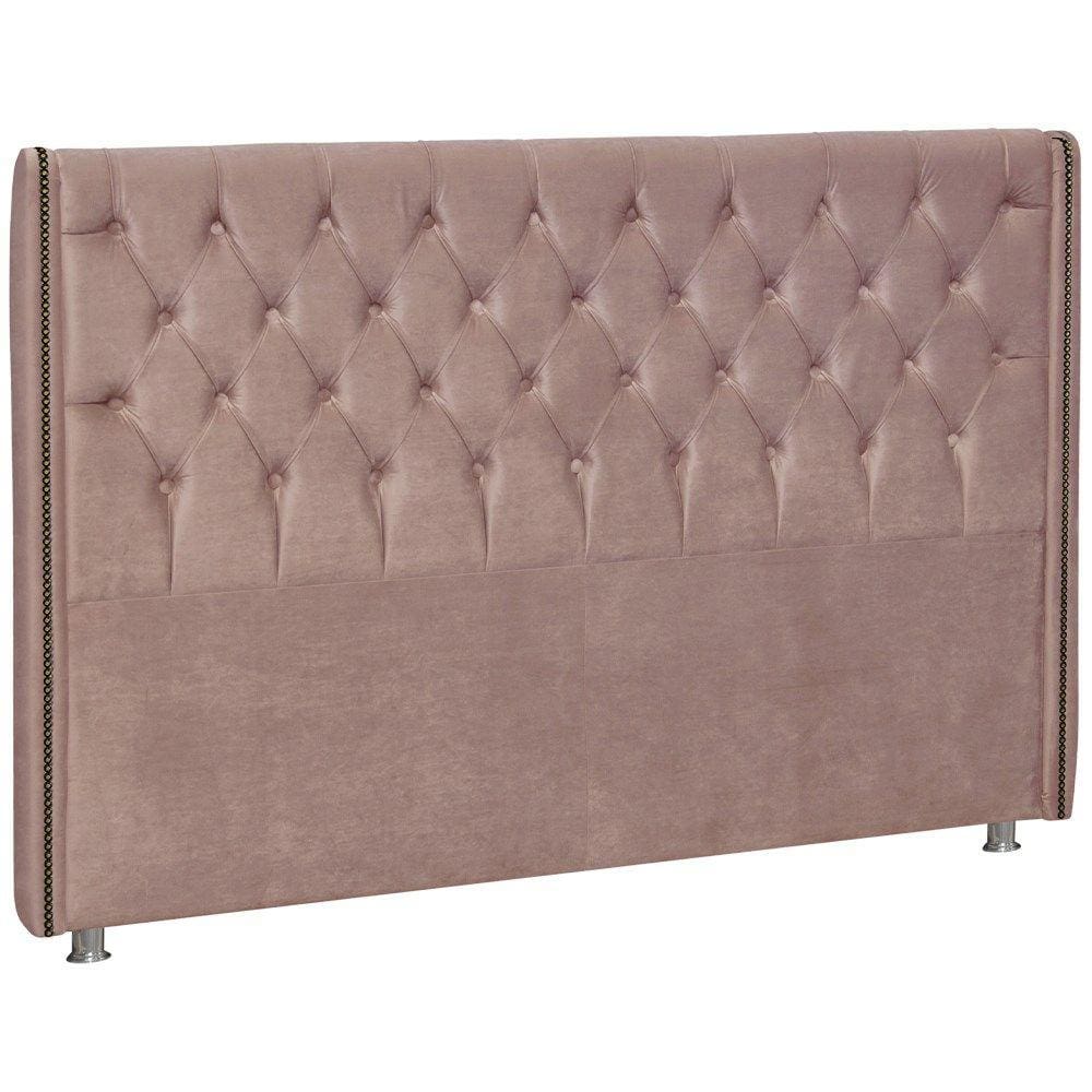 Cabeceira Casal 140 cm Firezz Veludo SL 949 Peer