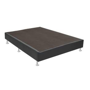 Base Box Solteiro Sommier Sintético Viúva 128x188x23 Ortobom Cinza