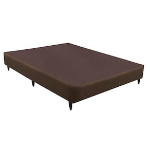 Base Box Solteiro Sommier Linho Viúva 128x188x30 Ortobom Marrom