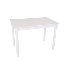 Mesa de Jantar 110x70cm Tampo MDF 18mm Dalas Branco