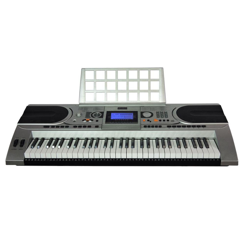 Teclado Musical Profissional 61 Teclas USB Timbres e Ritmos - O