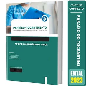Apostila Paraíso Tocantins To - Agente Comunitário De Saúde