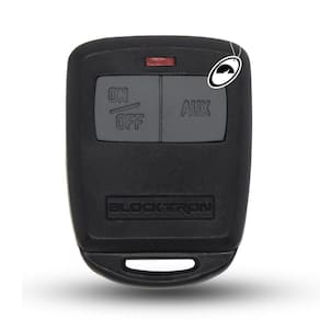 Controle 2 Botões Alarme Blocktron Antigo Led Vermelho
