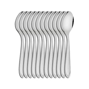 Jogo De 12 Colher De Mesa Monaco Inox Reforçado - Ad Import