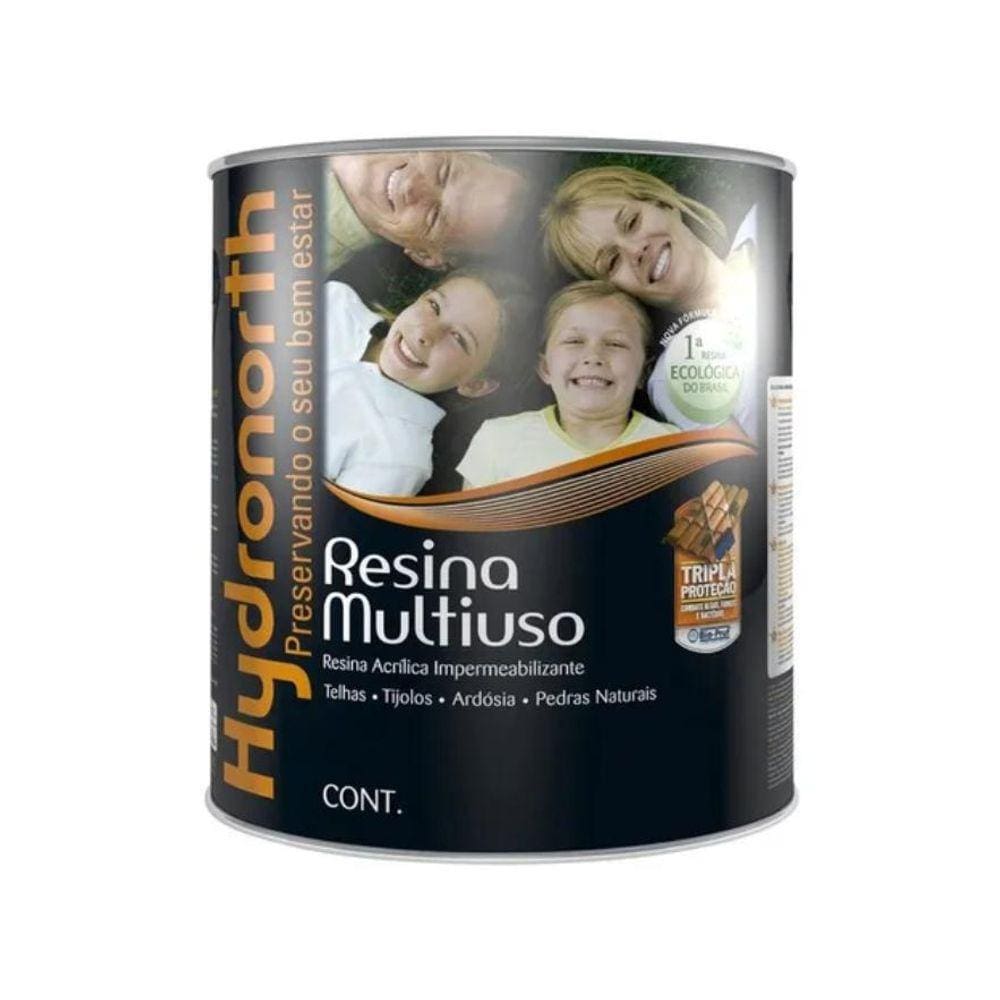 Resina Acrílica Multiuso Solvente 900ml Hydronorth