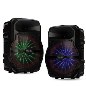 2 Caixa Som Amplificada Xc-710T Tws Polyvox Bluetooth 300W