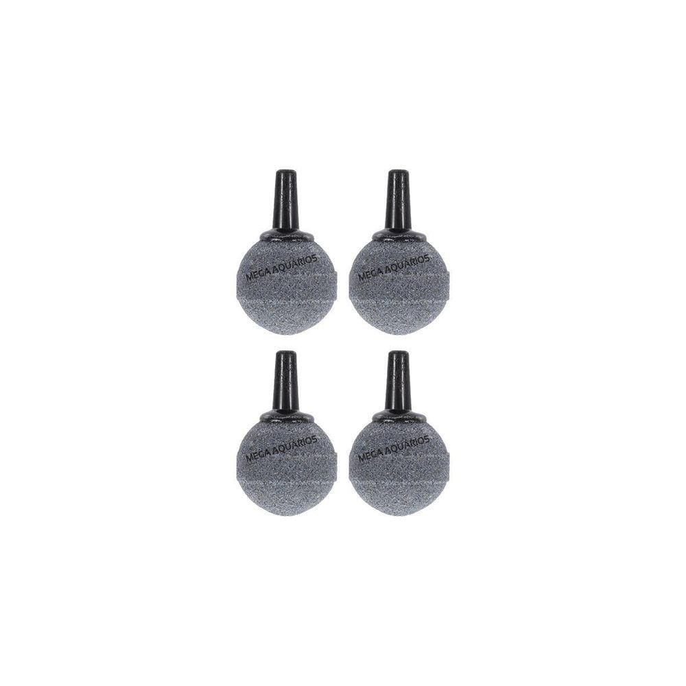 4 Pedras Porosa Bola Aquário Oxigenação Gerar Bolhas 3Cm S03