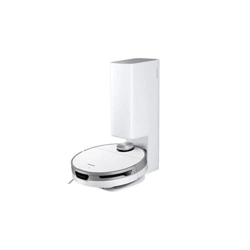 Robô Aspirador de Pó Samsung Jet BotTM+ com Clean Station, Wi-Fi, Sensor LiDAR Branco