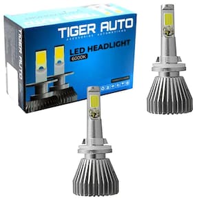 Par Lâmpada Tiger Auto Super LED H27 12/24V 22W 6000K Reator