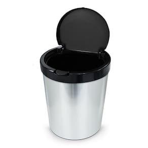 Lixeira Para Cozinha Banheiro Pia Cesto Tampa Click 10L