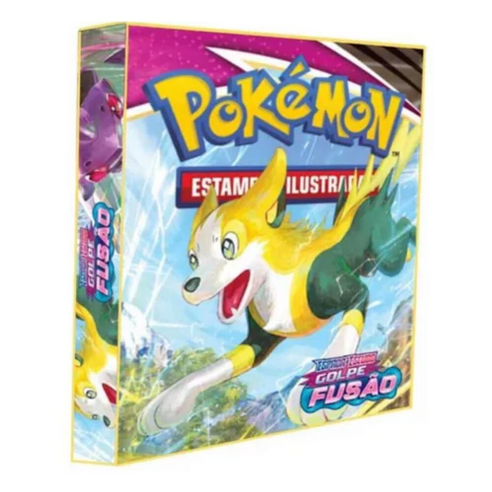 Álbum Pasta Fichário Pokemon Eevee Evoluções Reforçado