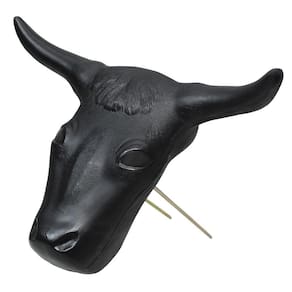 Cabeça de Boi Preta para Prática de Laço em Dupla- Top Equine17770