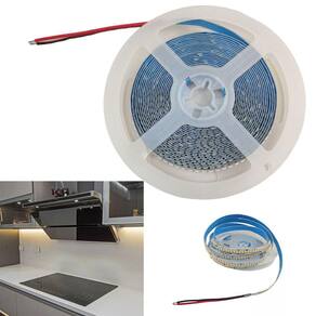 Fita Led 240 Leds 16W 3000K 5 Metros Decoraçao Sala Quarto Cozinha Iluminaçao Gesso Teto Rebaixado Sanca Estante Gamer