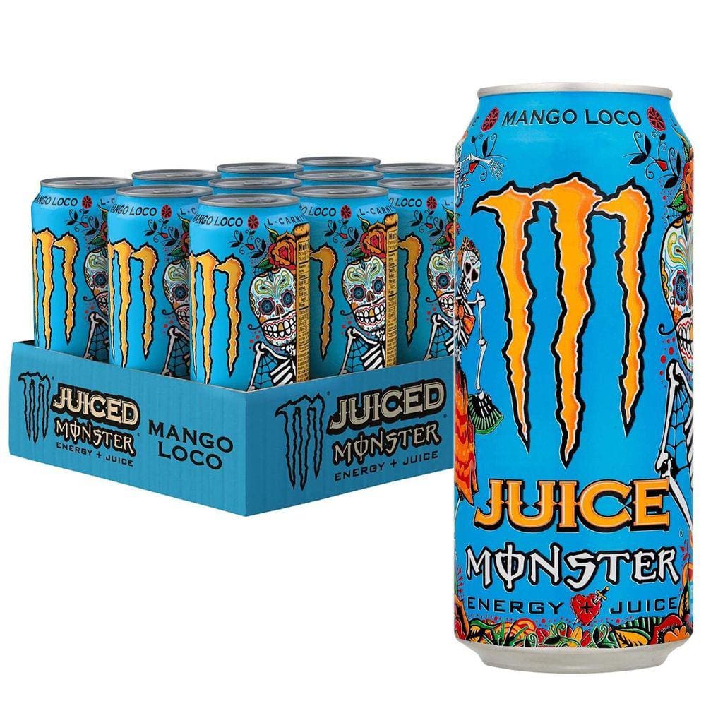 Energético Monster Mango Loco 473Ml  12 Latas