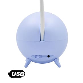 Luminária De Mesa Decorativa Usb Articulável Patinho