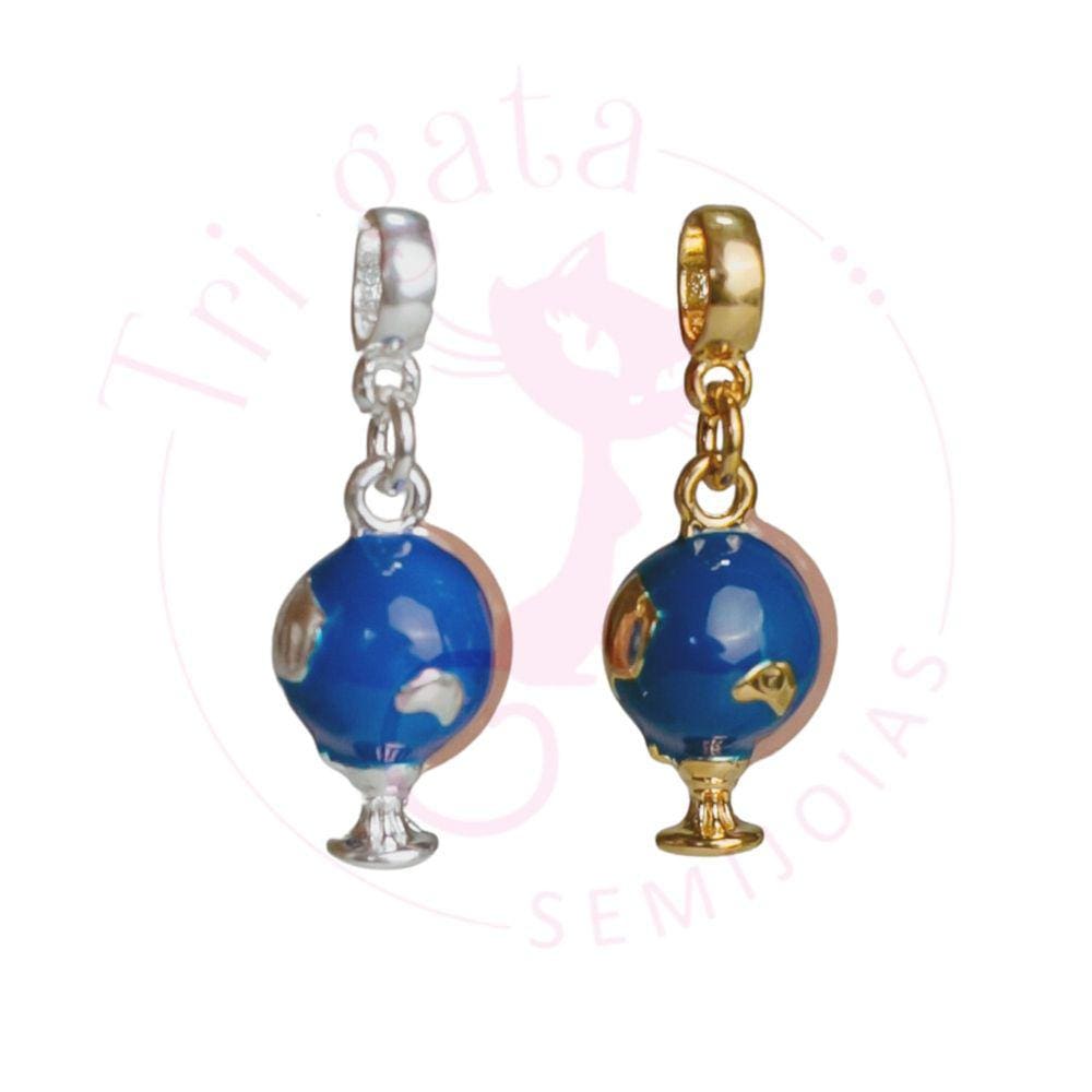 Berloque globo terrestre