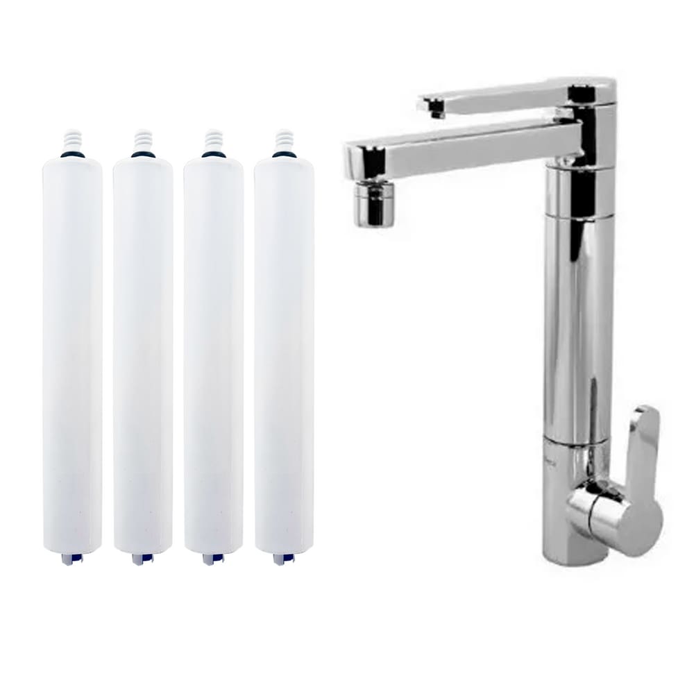 4 Refil Filtro Vela Torneira Deca Twin Couple 1148 1140 2240