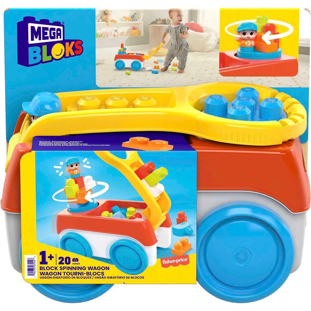 Blocos de Montar - Mega Bloks - Sacola com 80 Peças - Azul - Fisher-Price