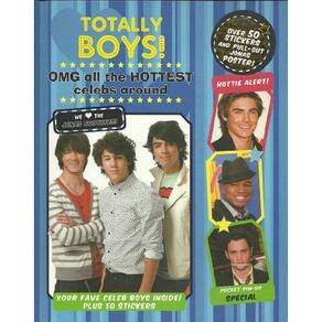 Totally Boys  Omg All The Hottest Celebs Around  Your Fave Celeb Boys Inside Plus 50 Stickers