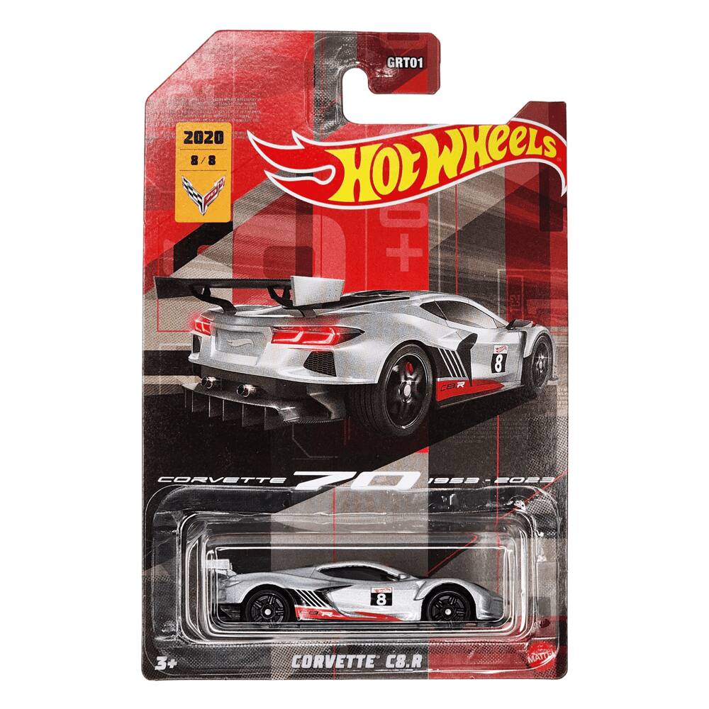 Conjunto com 5 Carrinhos Hot Wheels - Monster Trucks - Corvette