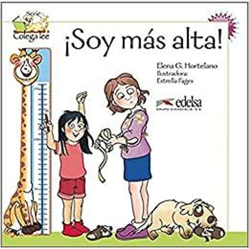 Colega lee 2 - 3/4 soy más alta