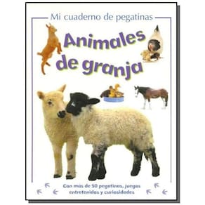 Mi Cuaderno De Pegatinas Animales De Granja