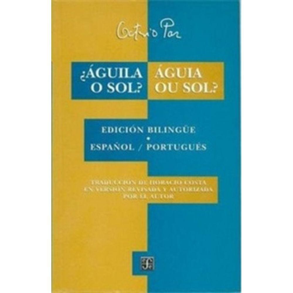 Águila O Sol? Águi Ou Sol? Edición Bilingüe Espa ol-Portugués