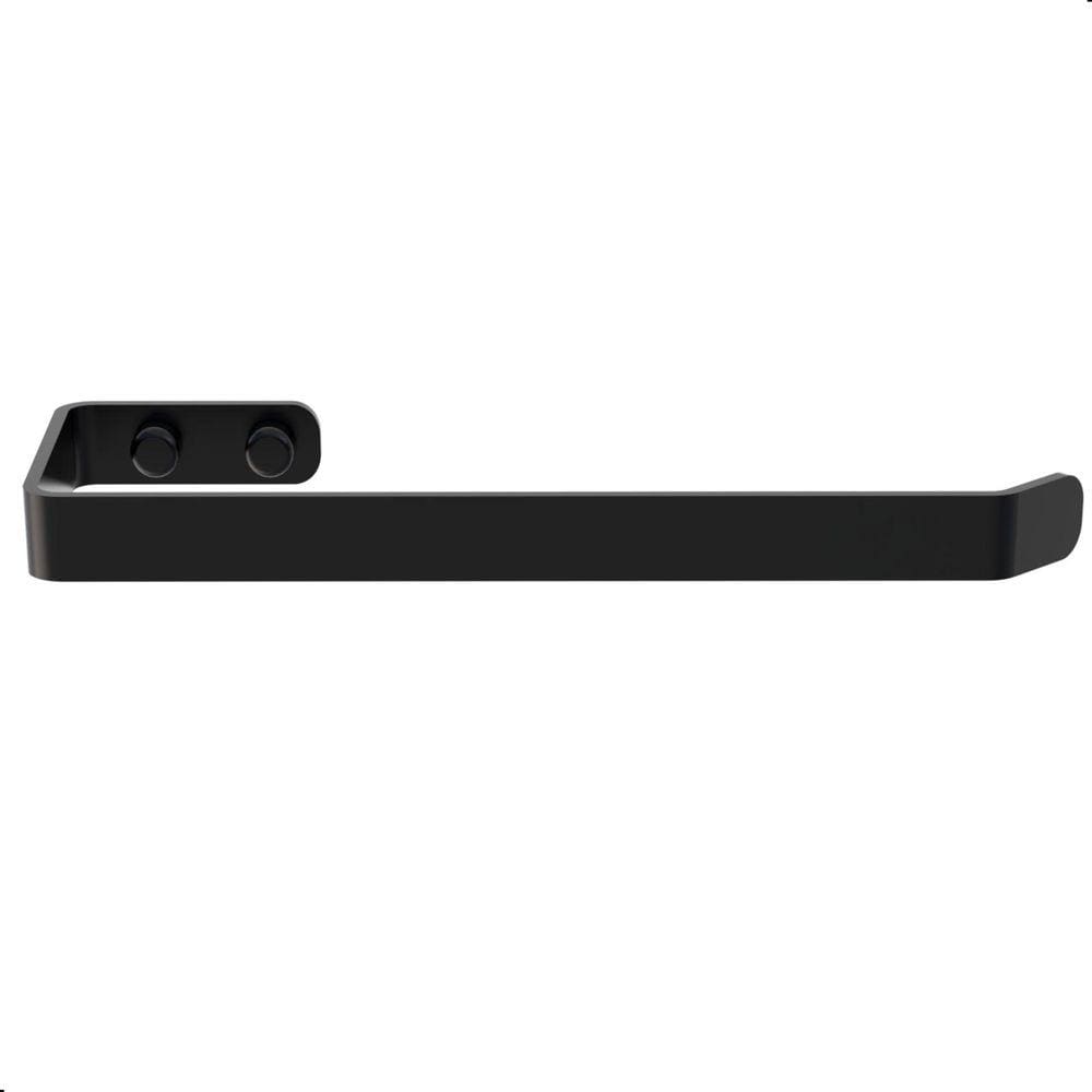 Suporte Para Toalha de Rosto Banheiro de Parede Preto Zmt